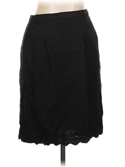 Pre-owned Dressbarn Formal Skirt In Black