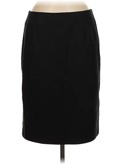 Pre-owned Dressbarn Formal Skirt In Black