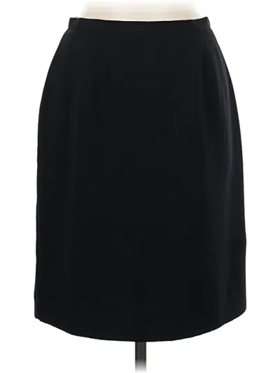 Pre-owned Dressbarn Formal Skirt In Black