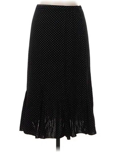 Pre-owned Dressbarn Formal Skirt In Black