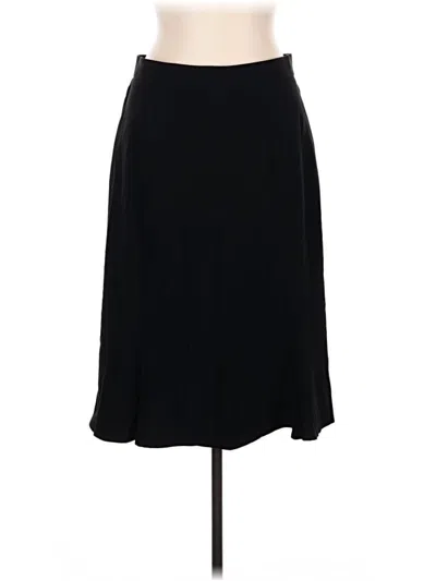 Pre-owned Dressbarn Formal Skirt In Black