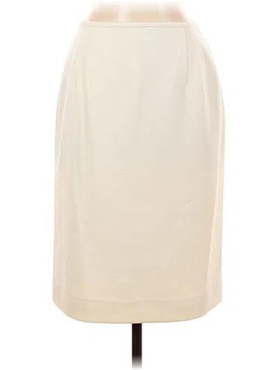 Pre-owned Dressbarn Formal Skirt In Ivory