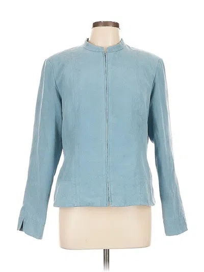 Pre-owned Dressbarn Jacket In Blue