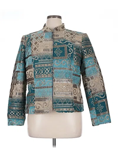 Pre-owned Dressbarn Jacket In Blue