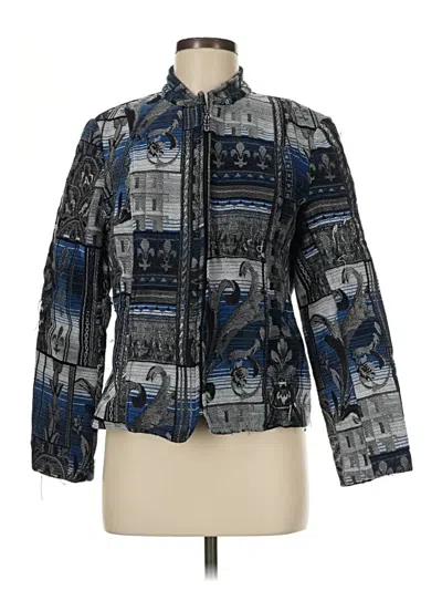 Pre-owned Dressbarn Jacket In Blue