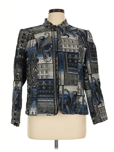 Pre-owned Dressbarn Jacket In Blue