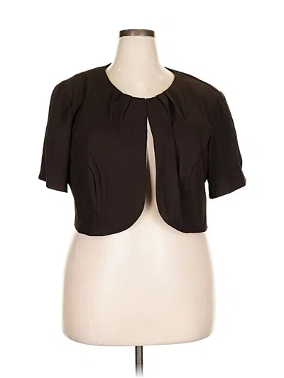 Pre-owned Dressbarn Jacket In Brown