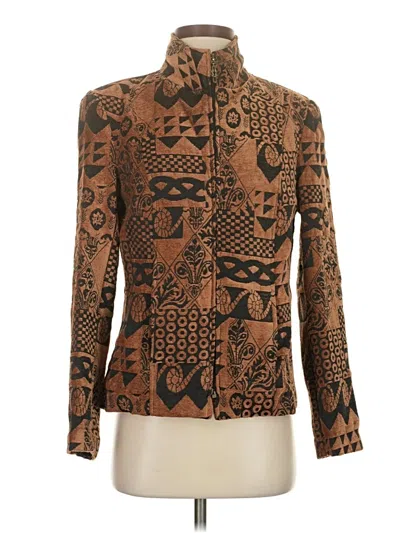Pre-owned Dressbarn Jacket In Brown