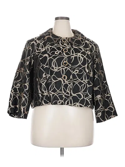 Pre-owned Dressbarn Jacket In Gold