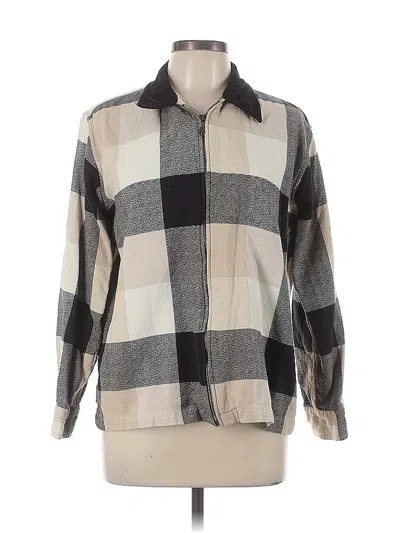 Pre-owned Dressbarn Jacket In Gray