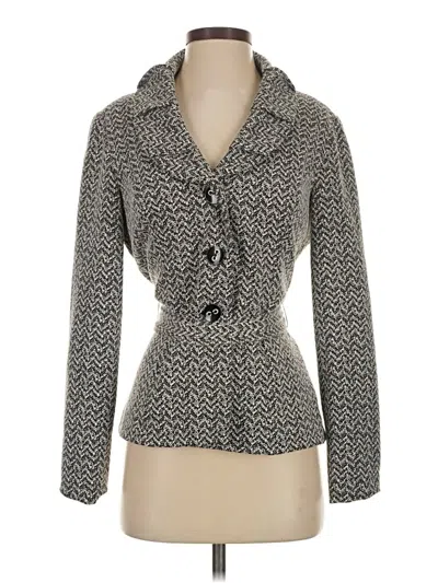 Pre-owned Dressbarn Jacket In Gray