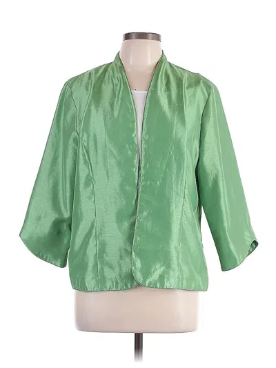 Pre-owned Dressbarn Jacket In Green