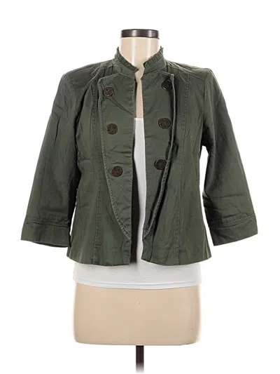 Pre-owned Dressbarn Jacket In Green