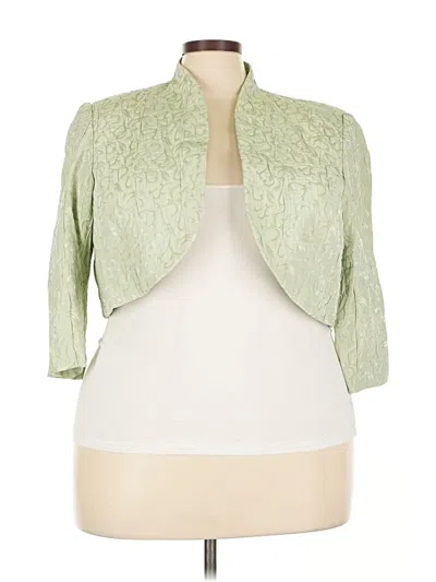 Pre-owned Dressbarn Jacket In Green
