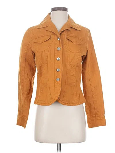 Pre-owned Dressbarn Jacket In Orange