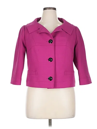 Pre-owned Dressbarn Jacket In Pink
