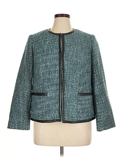 Pre-owned Dressbarn Jacket In Teal