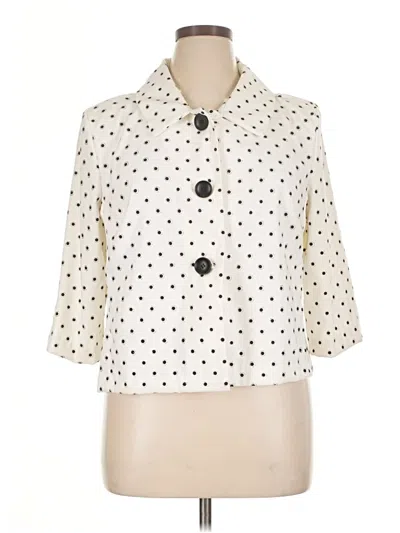 Pre-owned Dressbarn Jacket In White
