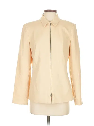 Pre-owned Dressbarn Jacket In Yellow