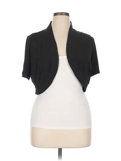 Pre-owned Dressbarn Kimono In Black