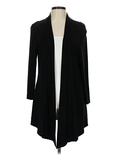Pre-owned Dressbarn Kimono In Black