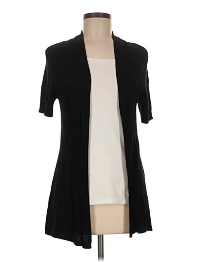 Pre-owned Dressbarn Kimono In Black