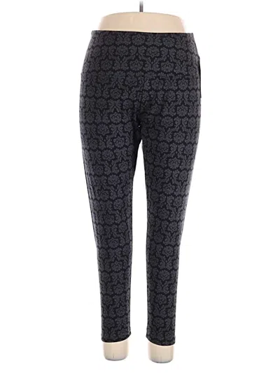 Pre-owned Dressbarn Leggings In Black