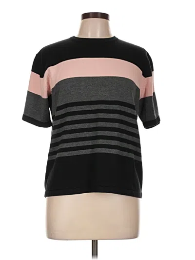Pre-owned Dressbarn Pullover Sweater In Black