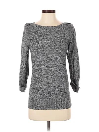 Pre-owned Dressbarn Pullover Sweater In Gray