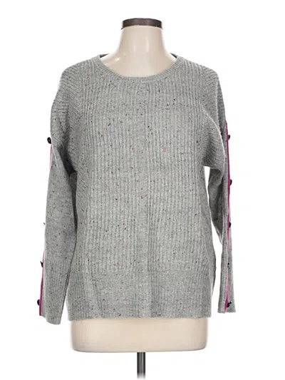 Pre-owned Dressbarn Pullover Sweater In Gray