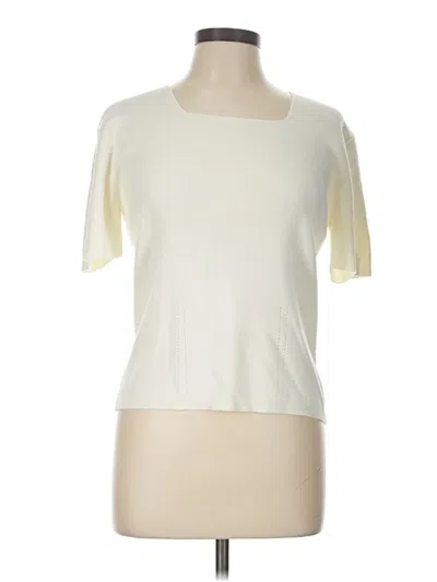 Pre-owned Dressbarn Pullover Sweater In Ivory