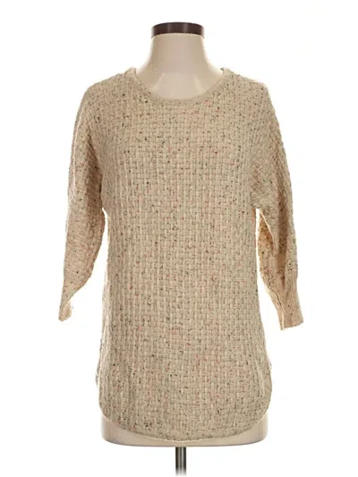 Pre-owned Dressbarn Pullover Sweater In Tan