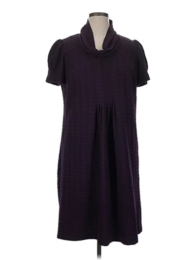 Pre-owned Dressbarn Short Sleeve Top In Purple