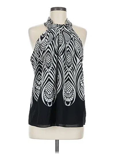 Pre-owned Dressbarn Sleeveless Blouse In Black