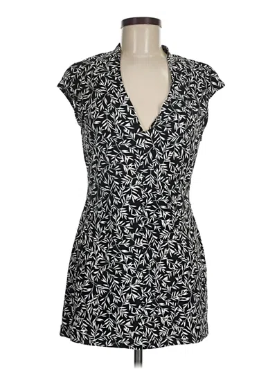 Pre-owned Dressbarn Sleeveless Top In Black
