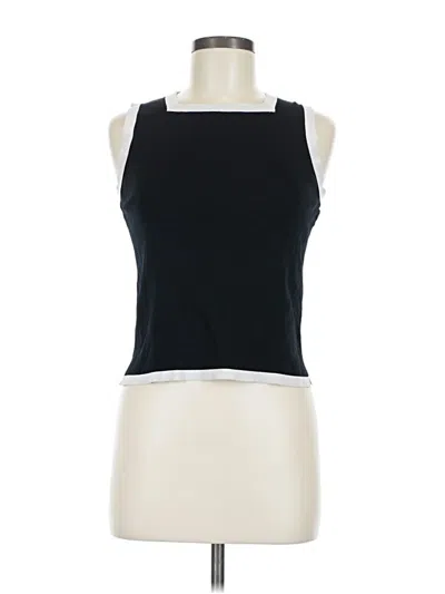Pre-owned Dressbarn Sleeveless Top In Black