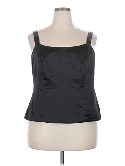 Pre-owned Dressbarn Sleeveless Top In Black