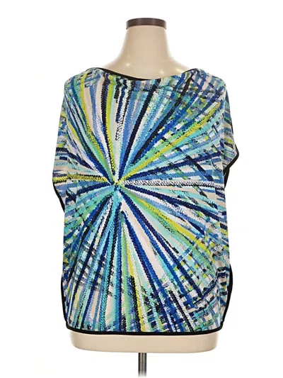 Pre-owned Dressbarn Sleeveless T-shirt In Blue