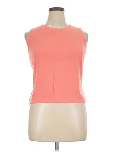 Pre-owned Dressbarn Sleeveless T-shirt In Orange