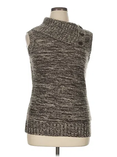 Pre-owned Dressbarn Sweater Vest In Gray
