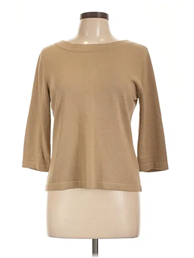 Pre-owned Dressbarn Sweatshirt In Tan