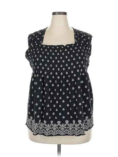 Pre-owned Dressbarn Tank Top In Black