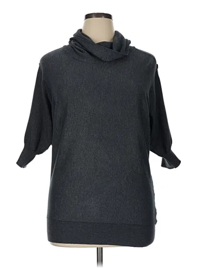 Pre-owned Dressbarn Turtleneck Sweater In Gray
