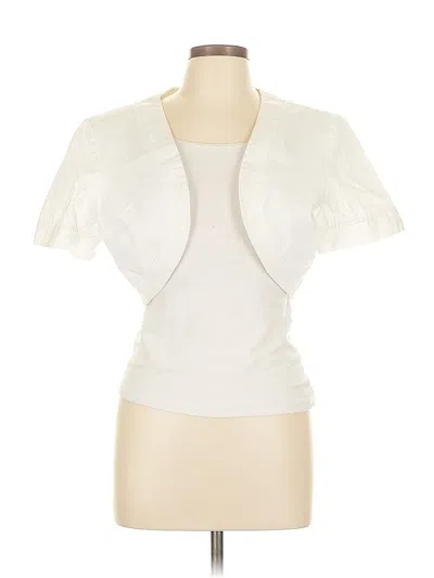 Pre-owned Dressbarn Vest In White