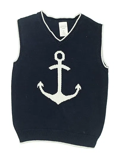 Pre-owned Dressed Up By Gymboree Kids' Sleeveless T-shirt In Blue