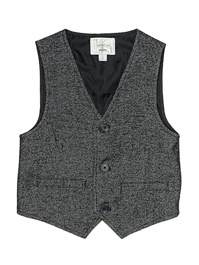 Pre-owned Dressed Up By Gymboree Kids' Vest In Gray