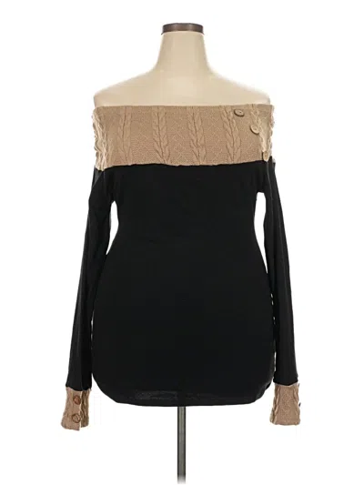 Pre-owned Dressfo Pullover Sweater In Black