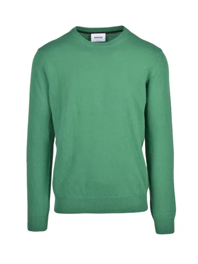 Dressism. Merino Wool Crew Neck Pullover With Ribbed Details In Multi