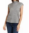 Drew Shelley Top In Heather Grey In Grey