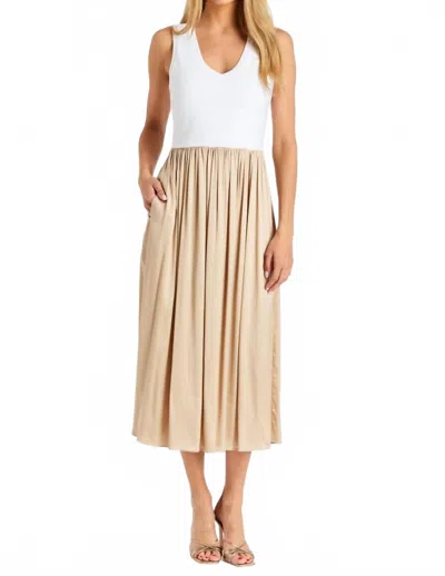 Drew Alessandra In Beige In Nude